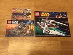 Lego Star Wars Lot Of 3 Misc Instruction Manuals 75089 7957 75051. Fixed Price $9.99.