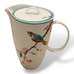 Vintage Lenox Simply Fine Chirp Lidded Pitcher Coffee Server Bone China Usa. Fixed Price $179.99.
