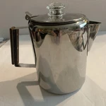 Stainless Steel Percolator Coffee Pot Stansport Survival Off-road Camping 9 Cup. Fixed Price $24.00.