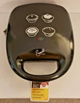 Electric And Pie Maker Nonstick Plates Emeril By T-fal Bakes 4 Cakes Black. Fixed Price $17.30.