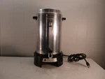 Vintage West Bend Large Automatic Stainless Steel Coffee Maker Percolator 35001. Fixed Price $75.00.