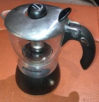 Bialetti Mukka Express Glass Espresso Cappuccino Maker Stovetop 2 Cups. Fixed Price $36.50.