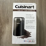 Cuisinart DCG-20BKN Coffee Bar Bean Grinder Electric Black 12 Cups Bpa Free New. Fixed Price $19.99.