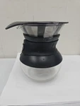 Bodum Pour Over Coffee Maker 157 Glass With Black Collar Permanent Filter. Fixed Price $18.99.