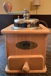 Vintage Zessenhaus 1950 Manual Coffee Mill Birchwood Made Western Germany. Fixed Price $105.00.
