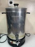 Vintage Mirro-matic 35 Cup Electric Percolator M-0126 Working Usa. Fixed Price $26.34.