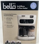 Bella Pro Multibrew 12-CUP Drip & Single-serve Coffee Maker Oatmilk Ob. Fixed Price $59.49.
