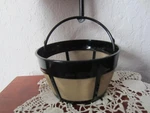 Cuisinart Gtf-b Gold Tone Coffee Filter--permanent Basket--fits 10-14 Cups--new. Fixed Price $5.25.