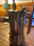 Ilsa Stainless Steel Stovetop Espresso Maker Inox 18/10 Made Italy Coffee. Fixed Price $32.50.