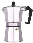 Aluminum Espresso Coffee Maker Pot, 1/3/6/9/12 Cups. Fixed Price $16.49.