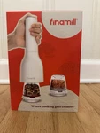 Finamill Battery Operated Spice Set Ceramic Grinder Adjustable Coarse. Fixed Price $65.00.