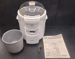 Welbilt The Bread Machine Maker ABM-100-3 White Dome Top 2LB Loaf Automatic. Fixed Price $110.49.
