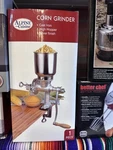 Alpine Cuisine Cast Iron Corn Grinder 17 Inch With High Hopper New Box. Fixed Price $45.00.