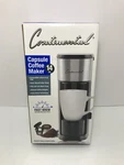 Continental Electric 14OZ. Capsule Coffee Maker. Fixed Price $35.00.
