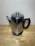 Vintage General Electric Stainless Steel 8-CUP Percolator Coffee Pot 75P31. Fixed Price $19.99.