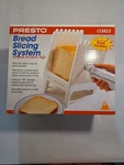 Presto Bread Slicing Guide Electric Knife Plastic White Slicer Homemade. Fixed Price $29.90.