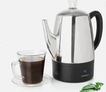 Mixpresso Percolator Coffee Pot Electric 10 Cup Stainless Steel. Fixed Price $60.00.