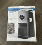 Brand New Open Box Capresso Select Burr Coffee Grinder - Stainless Steel. Fixed Price $39.99.