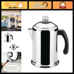 Stainless Steel 8-CUP Stovetop Coffee Percolator Classic Yosemite Design, Silv. Fixed Price $65.99.
