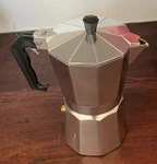 Italmax Coffee & Tea/ Espresso Maker, Silver, New Without Packing. Fixed Price $21.00.