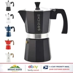 Stovetop Espresso Maker With Permanent Filter For Brewing Coffee At Home. Fixed Price $89.89.