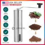 Manual Coffee Bean Grinder Stainless Steel Hand Mill Ceramic Burr Us Ship. Fixed Price $10.97.