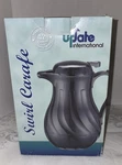 Update International Swirl Black Thermal Coffee Server Carafe 42 Oz Push Button. Fixed Price $19.99.
