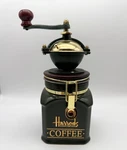 Original Vintage Harrods Knightsbridge Coffee Grinder/canister Evergreen. Fixed Price $75.00.
