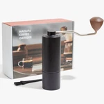 Manual Coffee Grinder Stainless Steel Conical Burr Adjustable Setting. Fixed Price $20.00.