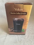 Veken Electric Coffee Grinder Compact Stainless Steel Blade Spice Nut Mill Black. Fixed Price $12.94.