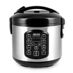 Aroma 8 Cup Rice Cooker 2QT Stainless Steel Multi ARC-954SBD. Fixed Price $40.99.