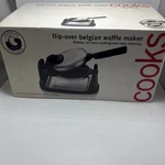 Cooks Flip Over Belgian Waffle Maker Stainless Steel Nonstick Non-slip C903. Fixed Price $48.68.