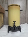 Mirro Matic Electric Percolator Coffee Maker 22 Cup Harvest Gold W/box Vtg Works. Fixed Price $20.00.