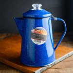 Gsi Outdoors Percolator Coffee Pot Enamelware For Brewing 8 Cup - Flaw. Fixed Price $22.99.