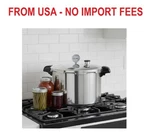 Presto 16-QUART Aluminum Pressure Cooker Silver, (1755). Fixed Price $79.99.