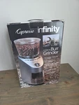 Capresso Infinity Conical Burr Grinder Metal Die Commercial Grade Model 565 New. Fixed Price $84.99.