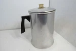Vintage Mirro Aluminum 14-CUP Coffee Pot Percolator 8" Tall Camping. Fixed Price $19.95.