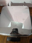 Vintage Dominion Waffle Iron & Sandwich Toaster Model 1225 Stainless Tested Nos. Fixed Price $65.00.