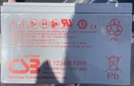 New Csb HR1234W F2 Fr: 12V High Rate Agm Fire Resistant Backup Battery. Fixed Price $27.00.