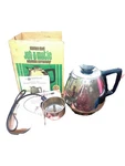 Saladmaster Jet Matic Model 10 Coffee Maker Vintage Stainless Steel W Box. Fixed Price $45.00.