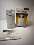 Mr Coffee IDS55 Electric Grinder White Blade Mill W/ Box Manual. Fixed Price $14.99.