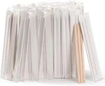 500 Pcs 5.5 Inch Wooden Coffee Stirrers Individually Wrapped For Hot Beverages. Fixed Price $21.39.