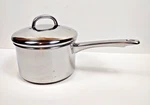 Farberware 2 Qt Sauce Pan With Lid T0097 Stainless Steel 18/10 Hanging 4" Deep. Fixed Price $18.96.