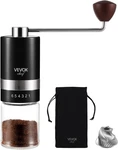 Manual Coffee Grinder Hand 6 External Adjustable Setting Stainles. Fixed Price $63.67.