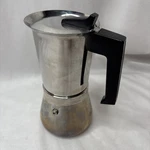 Vev Espresso Coffee Pot Cup 18/10 Stainless Steel Italy Inox. Fixed Price $45.00.