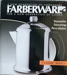 Farberware Yosemite 8-CUP Stovetop Coffee Percolator Stainless Steel 50124 New. Fixed Price $75.00.