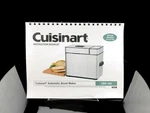 Cuisinart CBK100 Color Manual & Recipe Booklet - Coil Bound. Fixed Price $17.95.