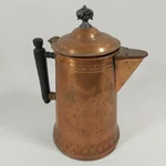 Antique Vintage Wood Handle Copper Coffee Pot. Fixed Price $29.99.