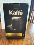 Kaffe KF2010 Electric Coffee Grinder With Cleaning Brush - Black Never Used. Fixed Price $20.00.
