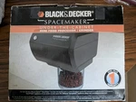 Black Decker Spacemaker CG800B Under Cabinet Mini Food Processor Grinder Nob. Fixed Price $19.49.
